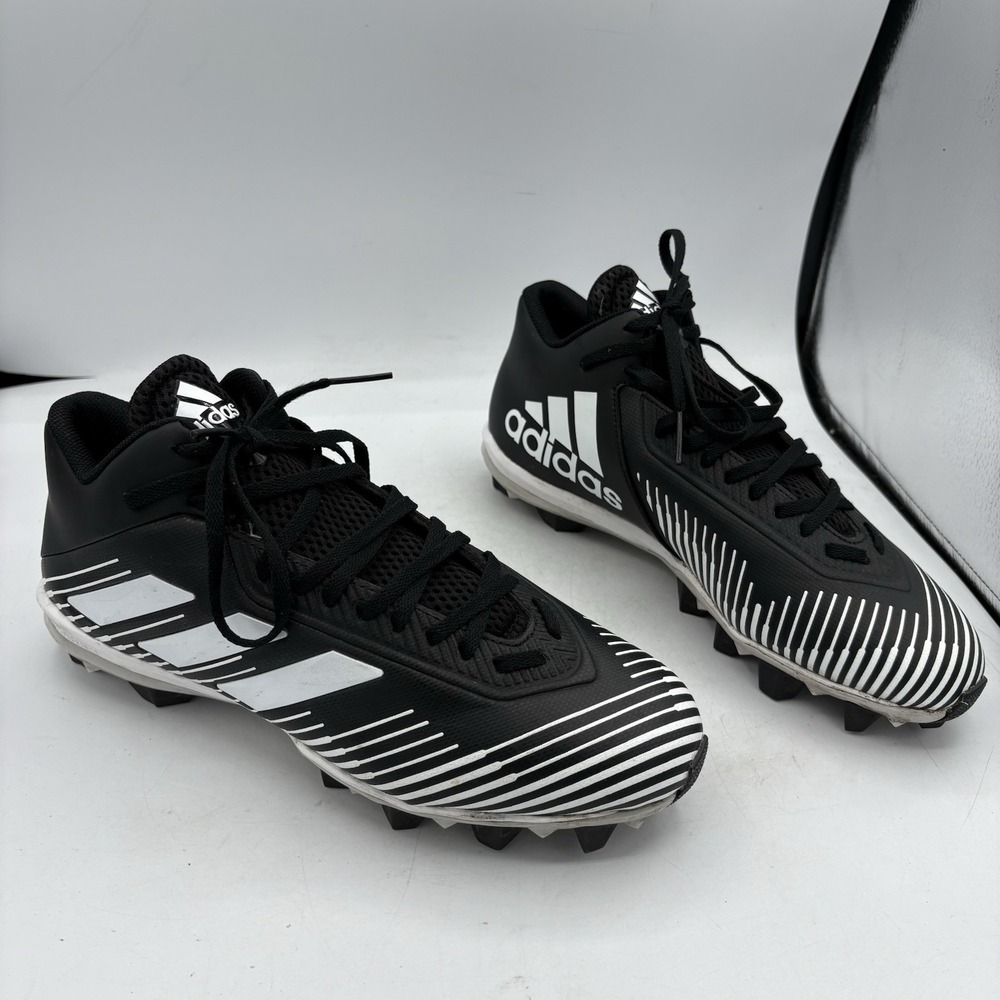 Adidas Football‎ Cleats Mens Size 10 Freak MD 20 Black White EF3484